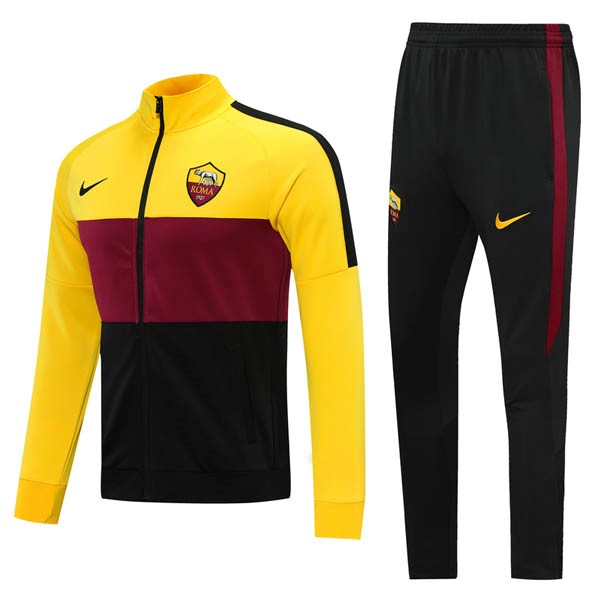 Chandal AS Roma 2020-21 Amarillo Rojo